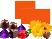 Kupfer gl�nzend Pralinenfolie 1kg/Pack. 10 �m stark f�r Pralinen, Tr�ffel und Schokoladen Confiserie