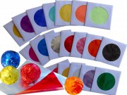 50 Blatt \(10gr.\) Einzelfarbe 80x80mm bunte Alu-Pralinenfolie 10�m Tr�ffel Confiseriefolie