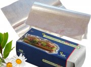 Catering Alufolie gepr�gt 500 Blatt, Silber, 23x27cm, fertige Zuschnitte, hitzebest�ndig