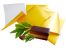 Butterfolie Gold 180x180mm-1kg/Pack einseitig beschichtetes Papier, wachskaschiert und fettdicht