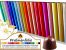Rollen Pralinenfolie 52 cm x 65 lfm 10�m stark in Einzelfarben Schokoladen Confiserie Einwickelfolie