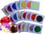 50 Blatt (10gr.) Einzelfarbe 80x80mm bunte Alu-Pralinenfolie 10�m Tr�ffel Confiseriefolie
