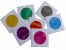 50 Blatt (10gr.) Einzelfarbe 80x80mm bunte Alu-Pralinenfolie 10�m Tr�ffel Confiseriefolie