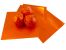 30 Blatt (20gr.) 140x140mm Einzelfarbe Alu-Pralinenfolie 10�m bunte Tr�ffel Confiseriefolie