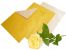 Gold Aluminiumfolie gepr�gt 500 Blatt Box 23x27cm, fertige Zuschnitte Schokoladen-Einwickelfolie